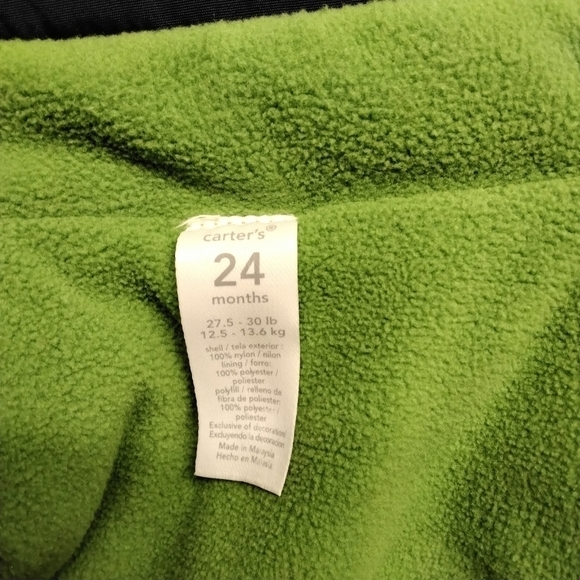 Carter's Boy's Sleeveless Vest  Size 24Mo - Picture 3 of 3